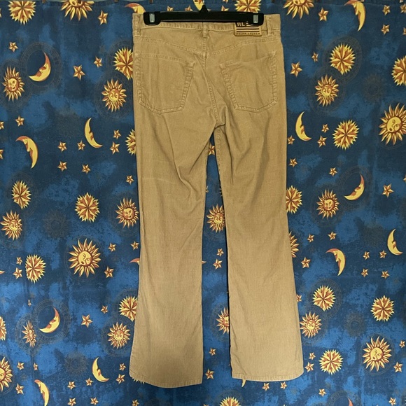 Vintage Y2K Polo Ralph Lauren tan low rise corduroy pants - Picture 2 of 14